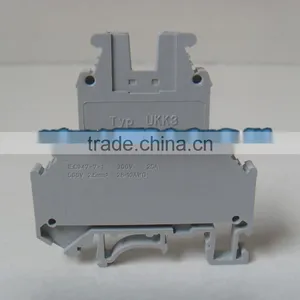 UKK3 DIN Rail Terminal Blocks Double-deck thumbnail-3