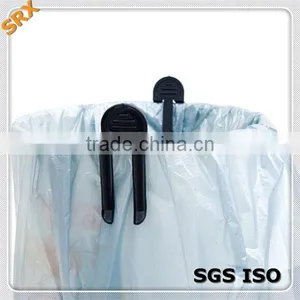 DIY Utility 2Pcs Garbage Can Waste Bin Trash Can Bag Clip Holder thumbnail-4