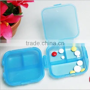 Custom Promotional 3 Compartment 2 Layer Plastic Pill Box,custom Plastic Pocket Pill Box Promotional,custom Palstic Pill Box thumbnail-3