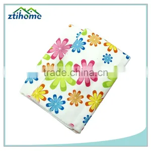 Custom Print Flower Microfiber Cloth for Easy Kithen Cleaning thumbnail-1