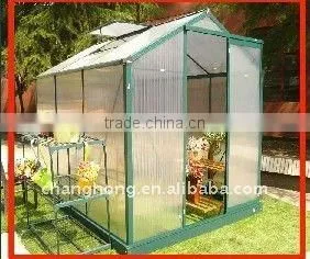 Aluminum Greenhouse With Double Doors One Window thumbnail-1
