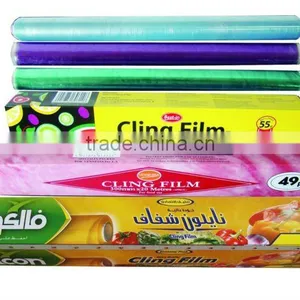 Best Fresh Pvc Food Grade Stretch Wrap Film PE Transparent Soft Cling Film thumbnail-3