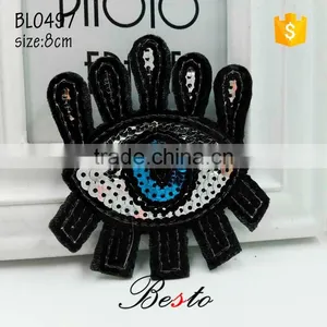 Pretty Small Size Seuin Appliques Designs for Baby Dresses thumbnail-6