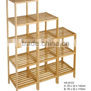 2015 New Bamboo Storage Shelf/bamboo Toy Storage Shelf/bamboo Display Shelf thumbnail-3