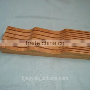 Bamboo 6pieces Knife Holder thumbnail-1