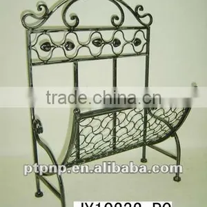 Decorative Metal Newspaper Holder thumbnail-1