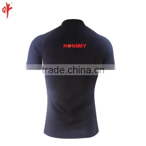 Black Color Tight Fit Rugby Jersey,rugby League Jersey thumbnail-2