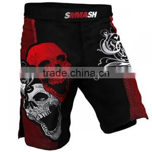 Wholesale Blank Mma Fight Shorts With Pockets thumbnail-4