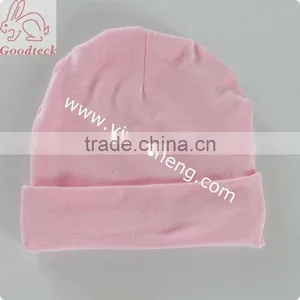 Wholesale Hot Sale Cotton Baby Hat,light Pink Cotton Baby Caps thumbnail-1