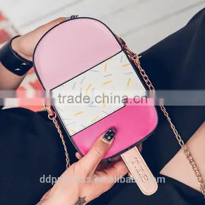 Summer Girls Clothing Mini Cheap T-shirt Bag 3 Colors Food Fancy Lazy Bag thumbnail-3