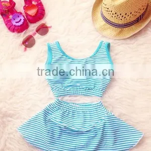 Girls Beachwear 2 Piece Suit Swimwear Best Selling Products 2017 in Usa thumbnail-2