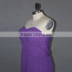 Wholesale Birthday Party Dress Evening Party Dress /Purple Evening Dress thumbnail-5