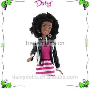 Customized 12 Inch Vinyl Dolls African Fashion Black Doll China Supplier thumbnail-2