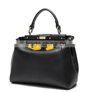Genuine Ladies Fashionable Monster Leather Mini Handbag thumbnail-2