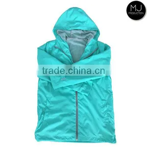 China Factory Wholesale Hot-selling Womens Hoody Rain Coat thumbnail-2