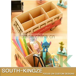 Bus Shape Easy Stock Stationary Pencil Stack/Pen Holder/Scissor Holder thumbnail-2