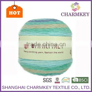 2017 Hot Cake Yarn Washed and Dried Acrylic Wool Yarn Affordable Fancy Knitting Yarn Perfect for Any Season thumbnail-1