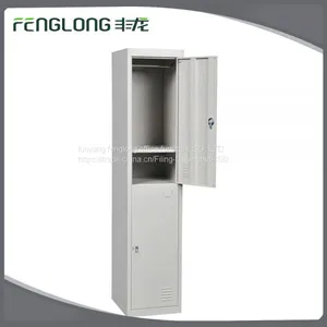 Single Metal 2 Doors Garment Fixing Shoes Fixing Storage Mechanical Lock Locker thumbnail-4