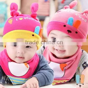 2pcs/lot Double Ears Lovely Rabbit Newborn Baby Hat Caps thumbnail-1