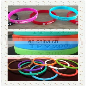Rubber Band/promotion Wristband/imprinted Silicone Wristband thumbnail-1
