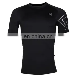 Blank Mma Bjj Rash Guard Customized From CHIAN Manufature thumbnail-1