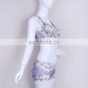 China Wholesale Moder Stylish Hot Girl Flower Print String Panty thumbnail-2