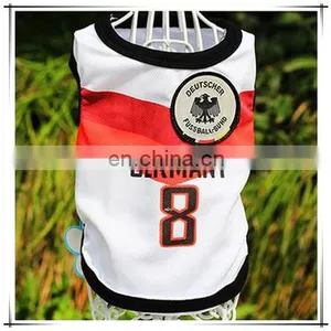 Pet Dog Clothes World Cup Shirt Dog Clothes Dog Summer Casual Shirt thumbnail-3