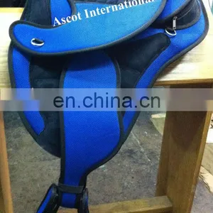 Synthetic Western Treeless Saddle thumbnail-2