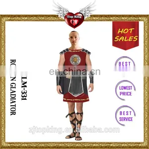 2016 New Design Halloween Nude Man Costumes Carnival Roman Gladiator Costumes For Men thumbnail-1