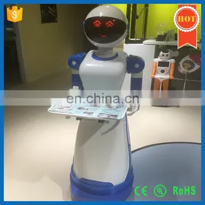 Smart Meal Delivery 3rd Generation High Quality Robot Waiter For Restaurant And Coffer House thumbnail-3