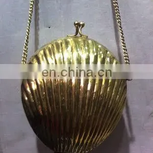 Brass Embossed Handmade Clutch Purse thumbnail-1