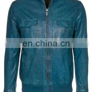 Leather Jacket Made of Soft Sheep Leather thumbnail-3