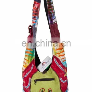 Hippie Shoulder Ethnic Canvas Shoulder Women Bags thumbnail-1