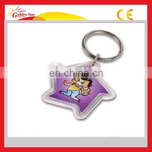 Promotional Customized Cheap Acrylic Keychain Blank Photo Frame/Acrylic Frames Keychain thumbnail-1