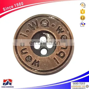 Manufacturer of Custom Metal Alloy Garment Sewing Buttons thumbnail-3