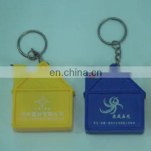 Plastic Mini Oval Shape Tape Measure Keychain thumbnail-5