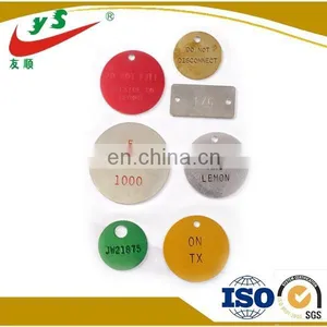Unique Colorful Name Metal Label Tag thumbnail-1