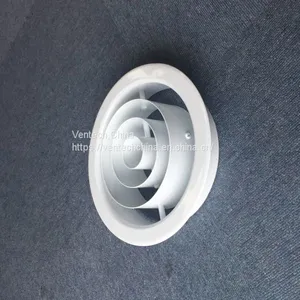 HVAC Round Ring Jet Diffuser Aluminium Air Vent Diffuser thumbnail-2