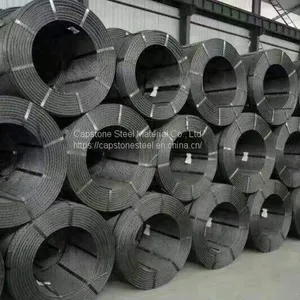12.7mm HIGH TENSILE LOW RELAXATION PC STEEL STRAND thumbnail-2