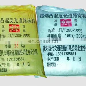 Thermoplastic Vibration Line Road Marking Paint With White Yellow Available thumbnail-3