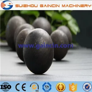 Dia.60mm Alloy Steel Forged Balls, Steel Forged Grinding Mdia Balls, Forged Steel Grinding Meida Balls for Metal Ores thumbnail-3