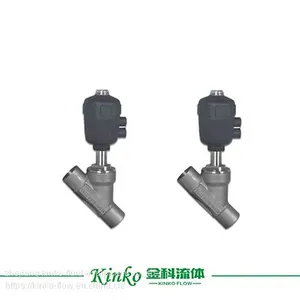 Operated Three-way Pneumatic Angle Seat Valve thumbnail-4