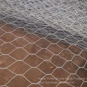 PVC Coated Hexagonal Gabion Mesh Woven Gabion Stone Cage thumbnail-3