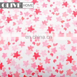 Home Decor Colorful Flower Printed Outdoor Pillow Cushion With Tassels Trimmings thumbnail-5