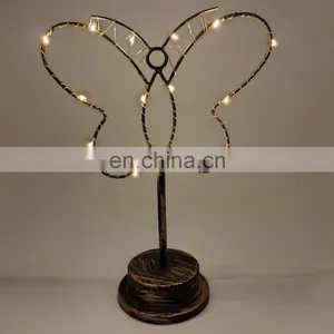 LED Butterfly Metal Copper Wire Rice Led String Light For Festival Decoration thumbnail-1