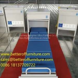 Folded Structure Shared Escort Bed For Hospital Use NB Applet Medical Care Equipment thumbnail-3