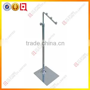 Chrome Finish Counter Top Metal Muffler Display Rack for Retail Store thumbnail-1