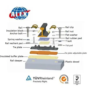 China Type WJ-7 Elastic Clip Rail Track Fastener System thumbnail-1