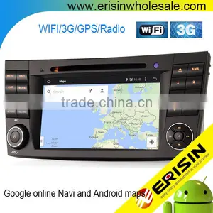Erisin ES2501B 7" Mercedes E-Class Double Din Car Multimedia Navigation System thumbnail-1