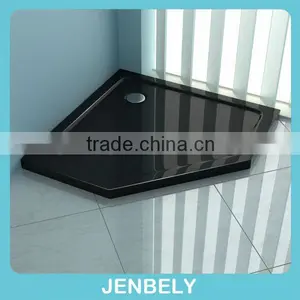 Diamond Black Abs/Acrylic/stone Low Shower Base BST-06 thumbnail-1